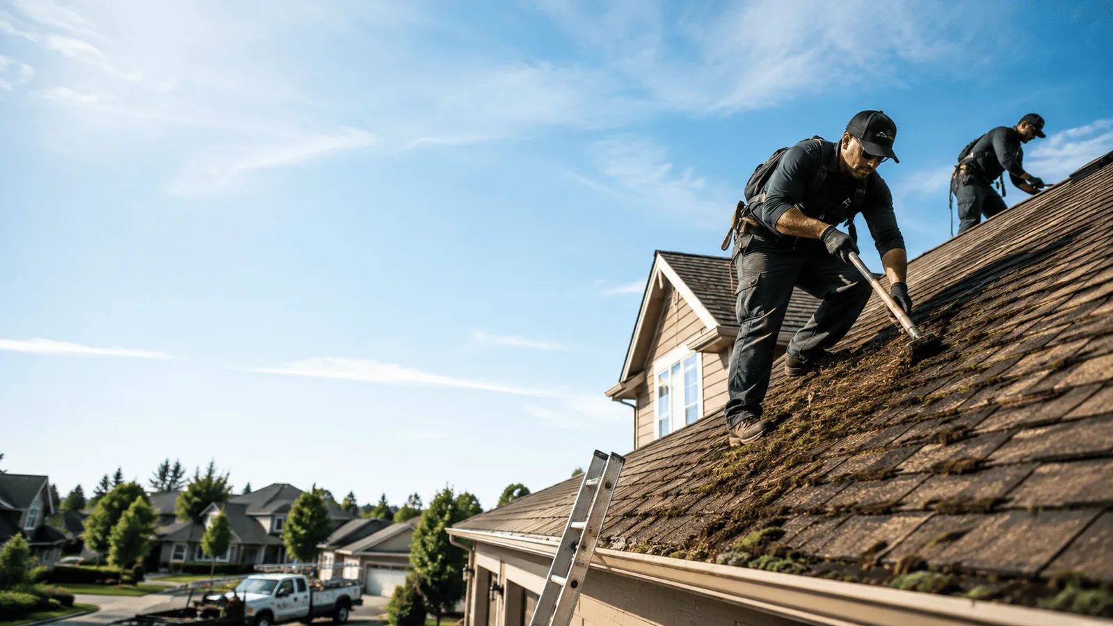 Roof Moss Removal in Saint Leonard, MD near me